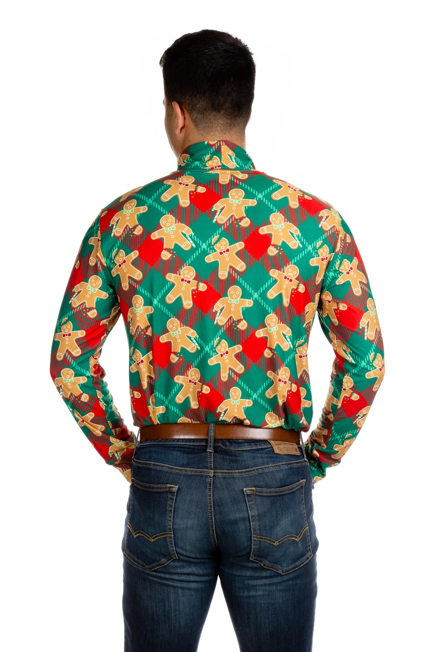 The Fit Of Rage | Christmas Gingerbread Turtleneck