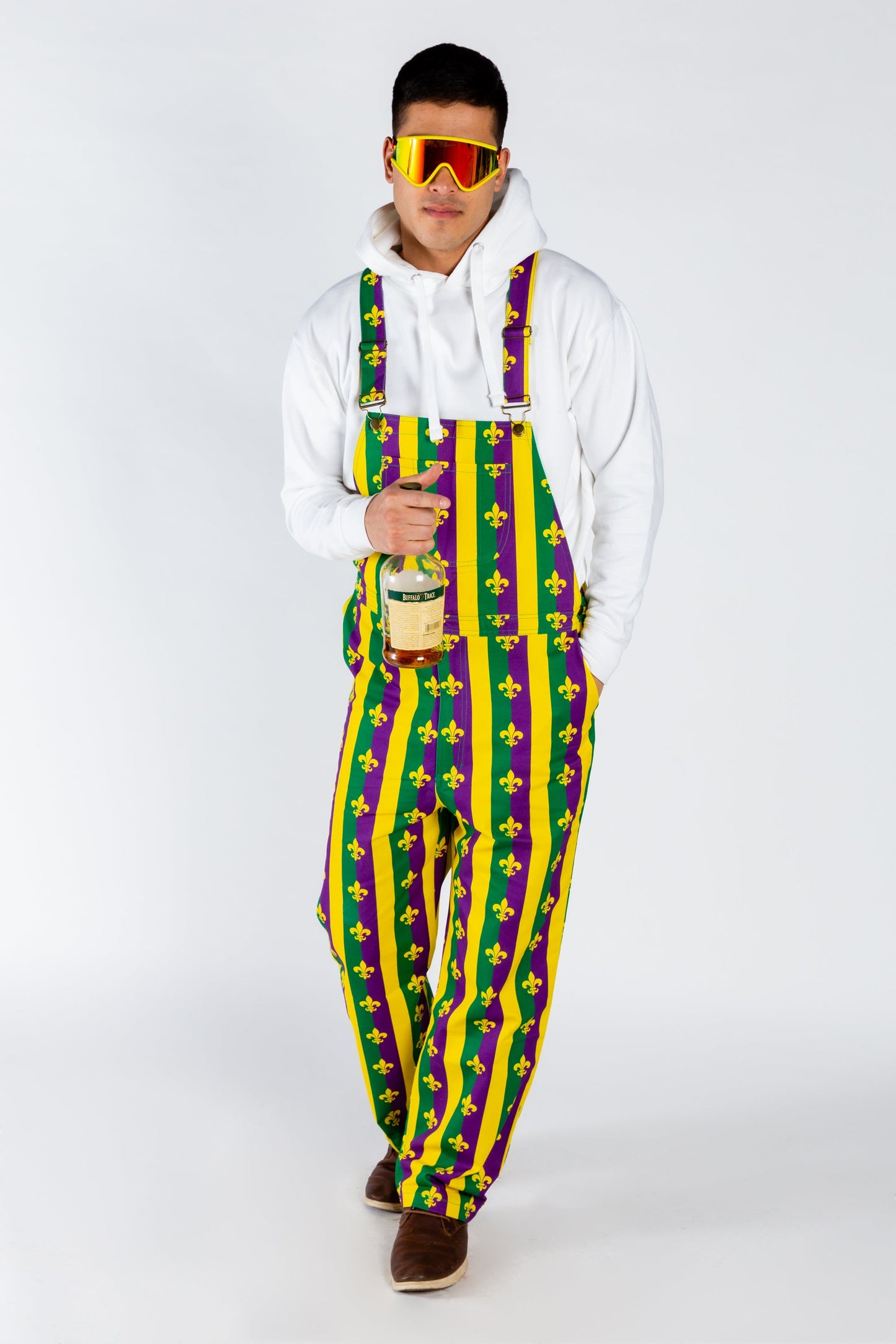 Beignets For Breakfast | Mardi Gras Overalls