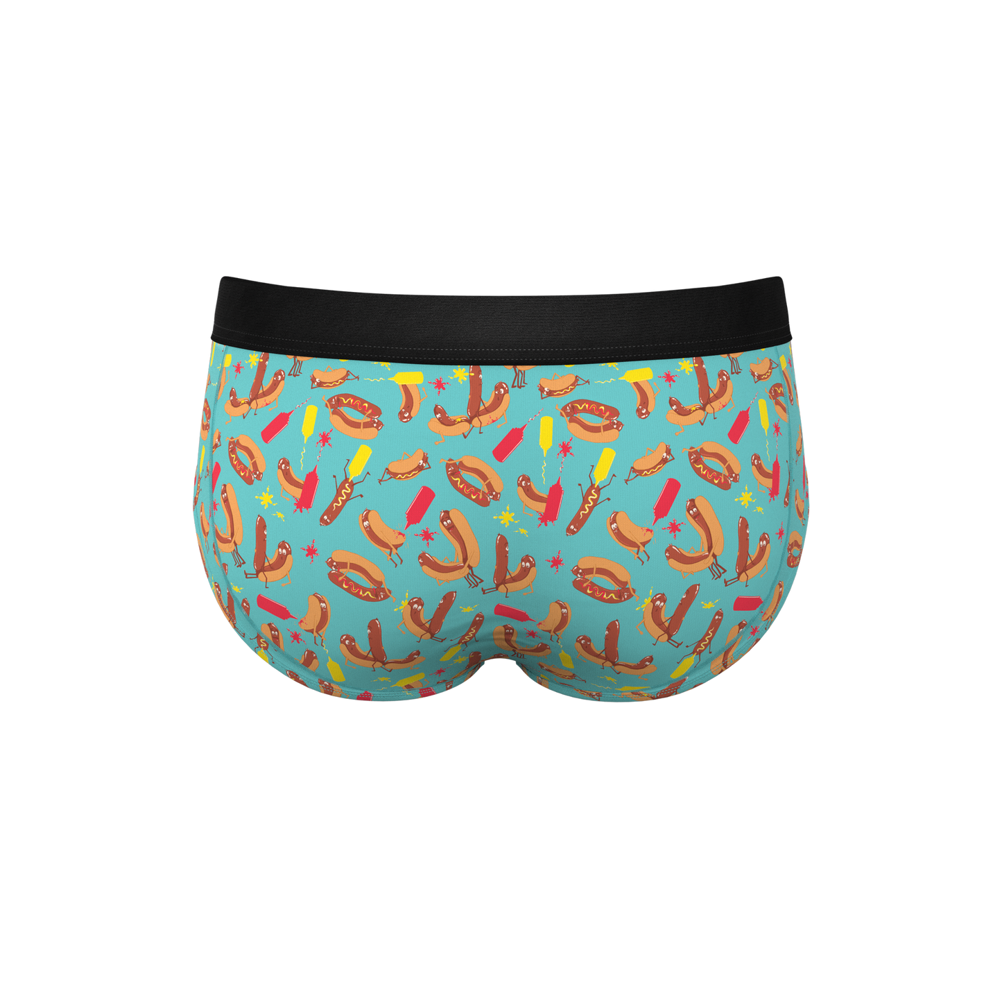 The Use A Condiment | Hot Dogs Ball Hammock® Pouch Underwear Briefs