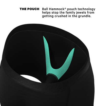  The 009 | Black Tuxedo Ball Hammock® Pouch Underwear