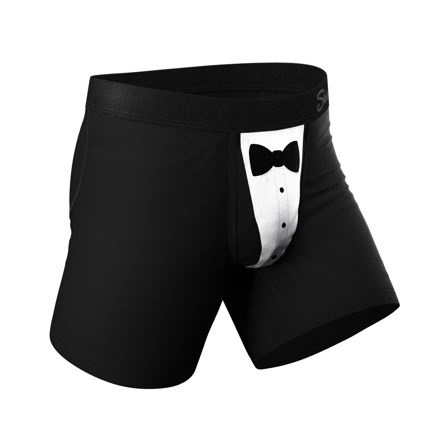  The 009 | Black Tuxedo Ball Hammock® Pouch Underwear