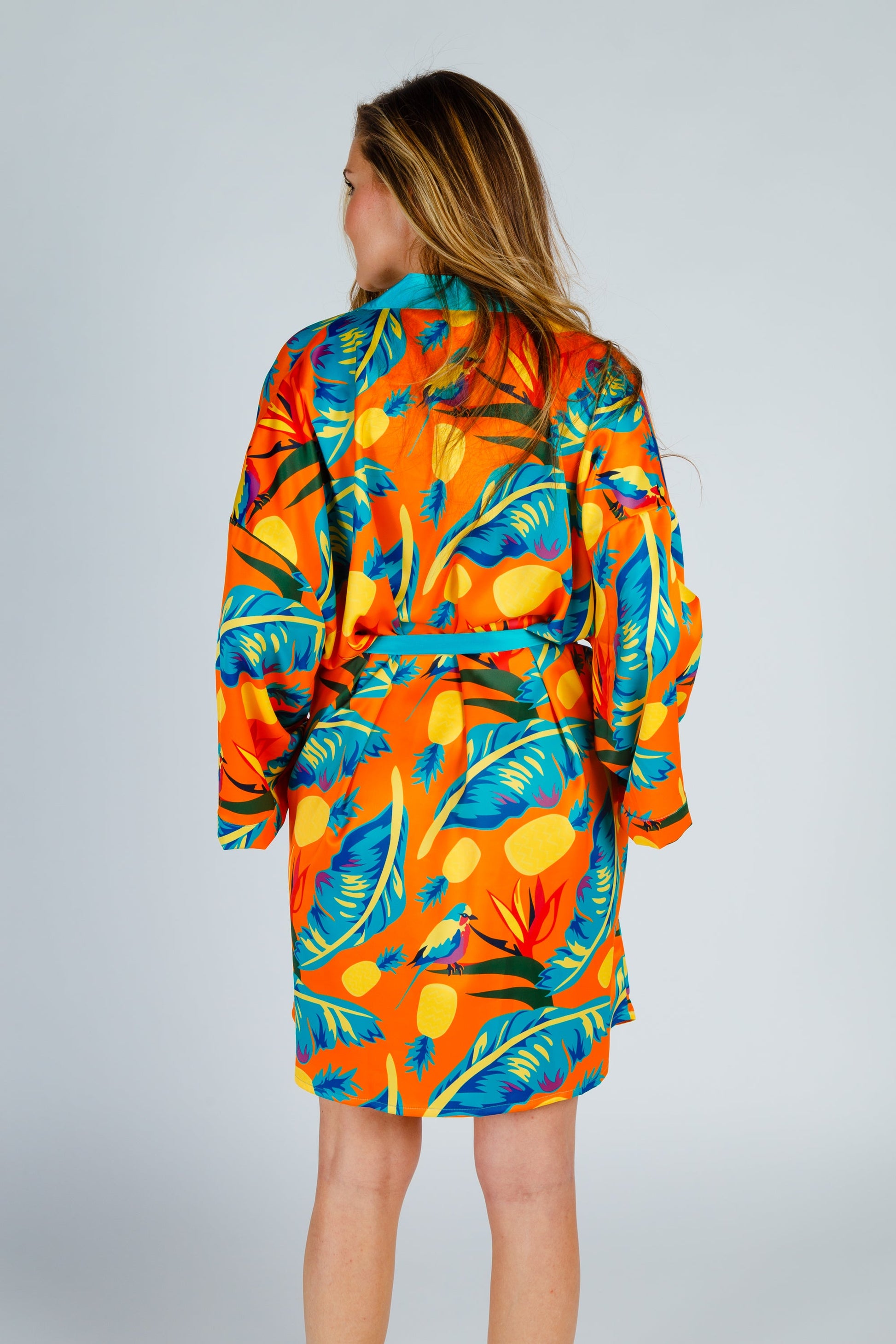  The Cruise Ship Casanova | Women's Unisex Hawaiian Party Kimono