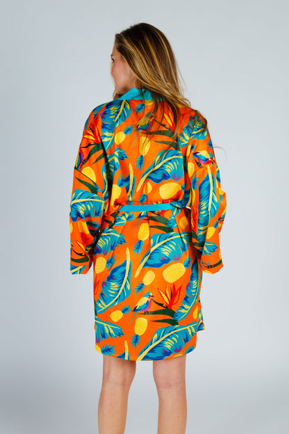  The Cruise Ship Casanova | Women's Unisex Hawaiian Party Kimono
