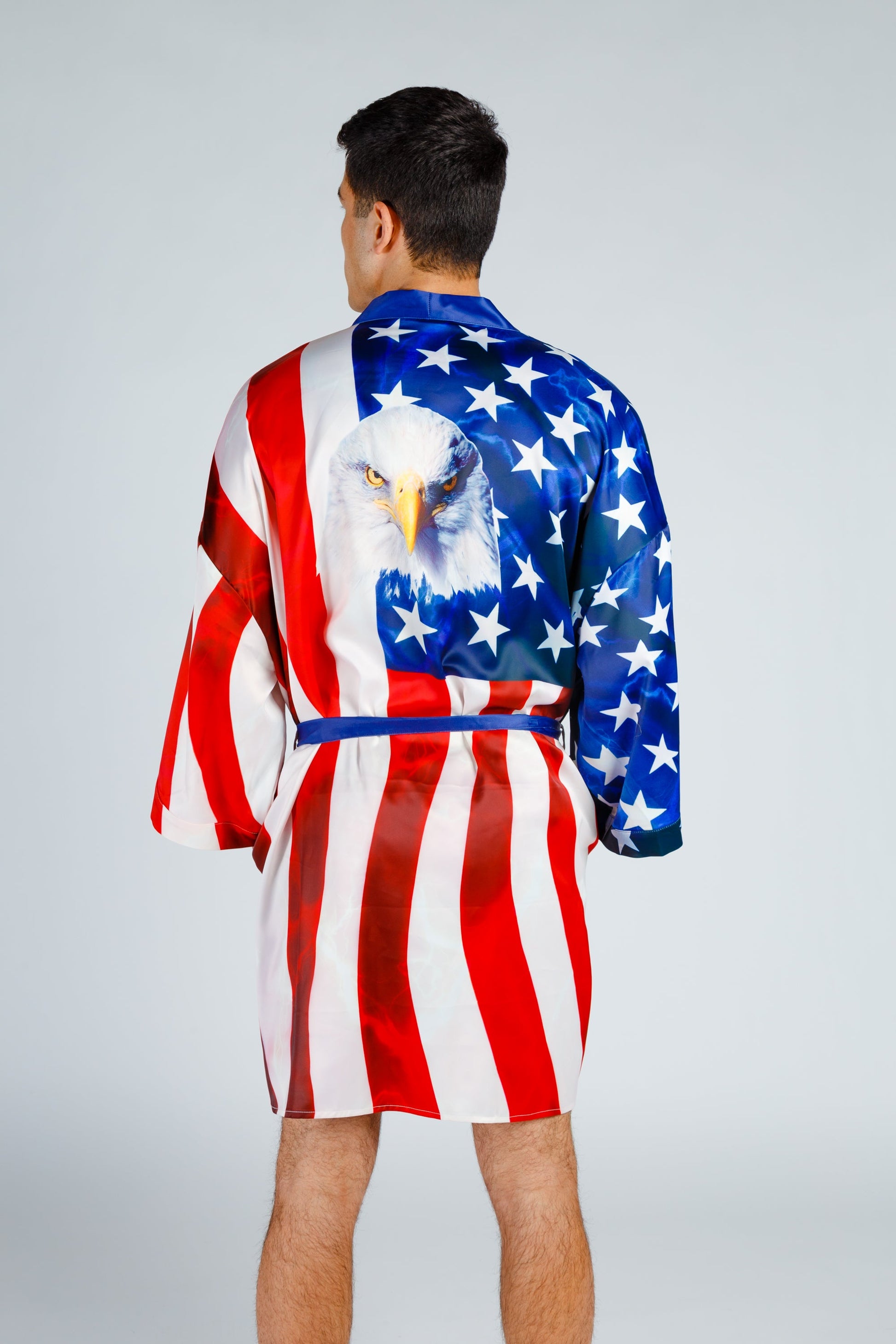  The Mascot | American Flag Bald Eagle Kimono