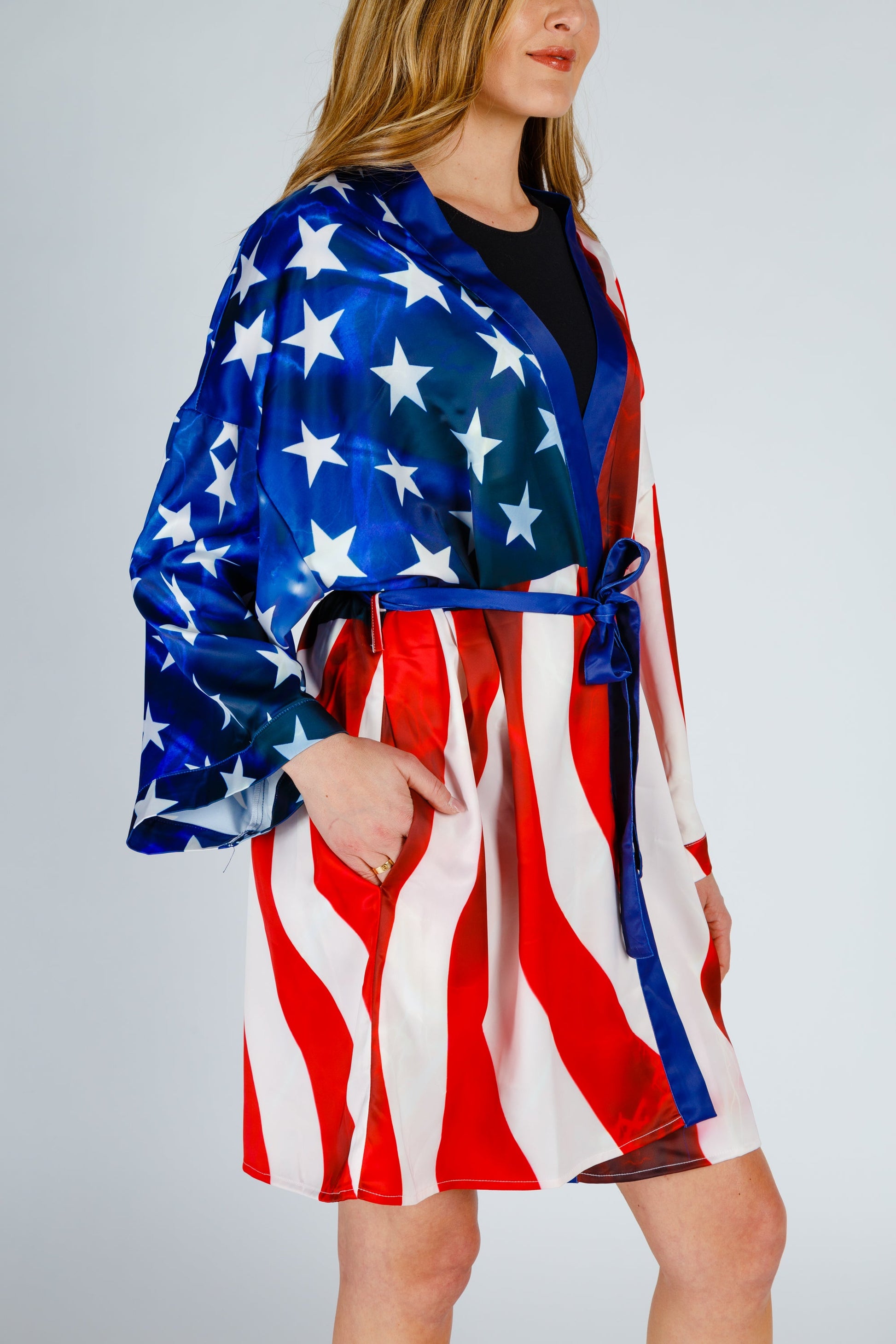  The Mascot | Ladies Unisex USA Eagle Kimono