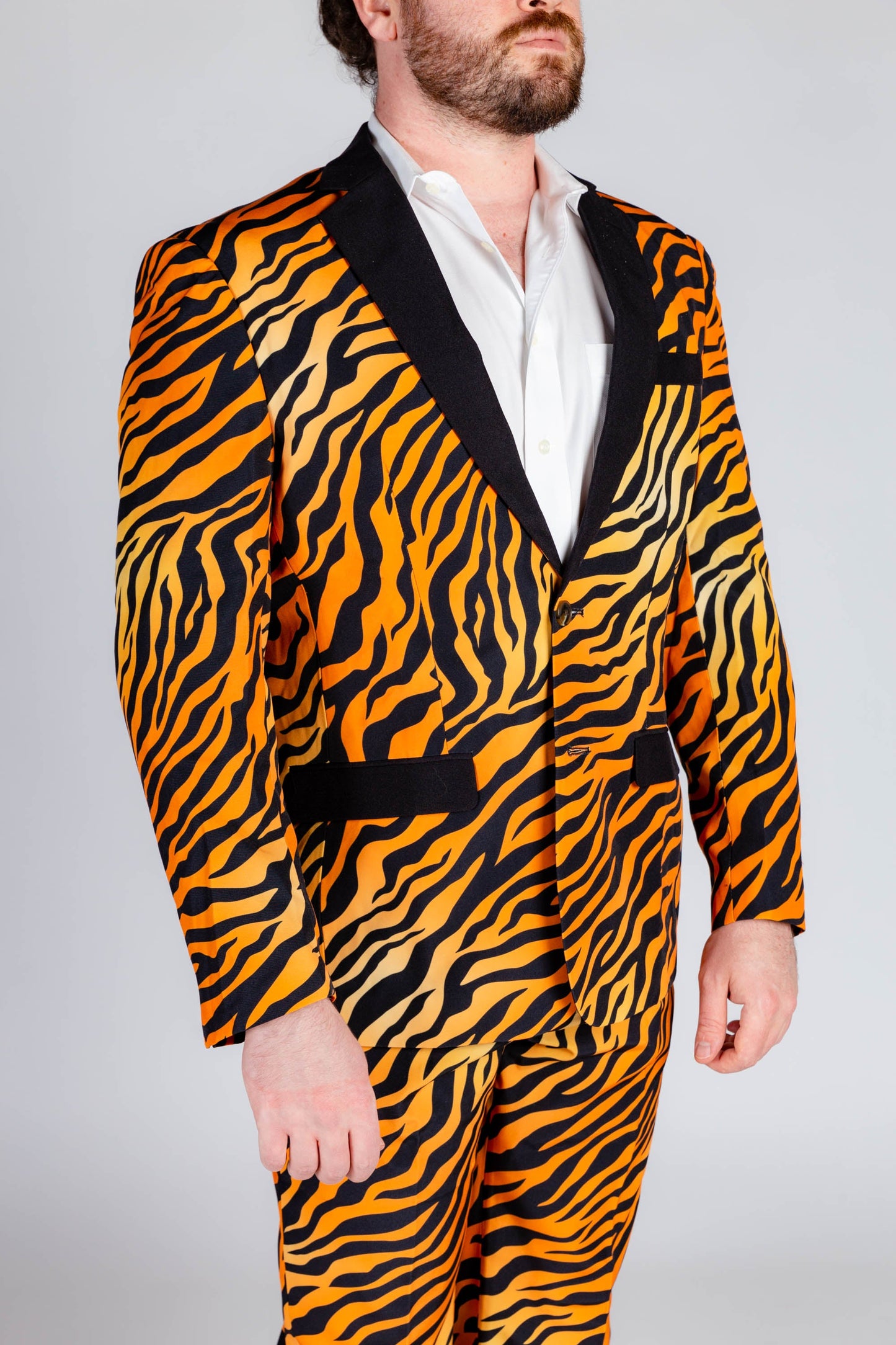  The Make Them Purr | Tiger Print Suit