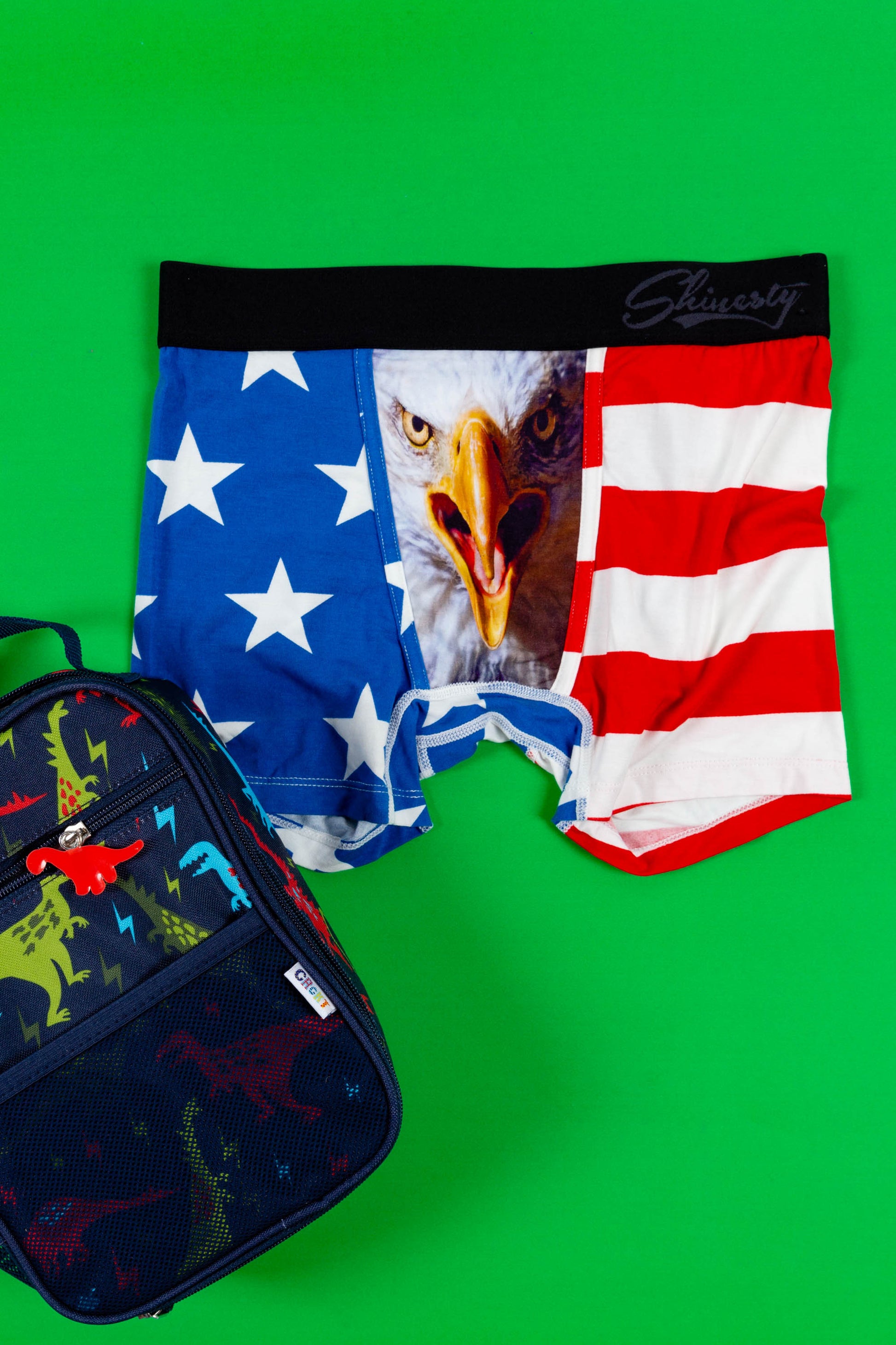  The Mascot Jr. | American Flag Boxer Brief For Boys