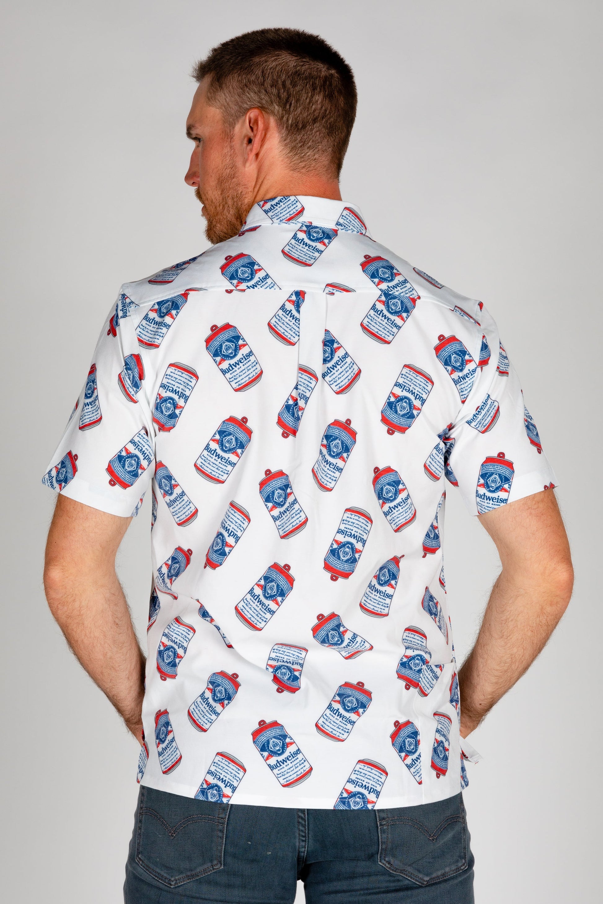 The Diesel | Budweiser Short Sleeve Hawaiian