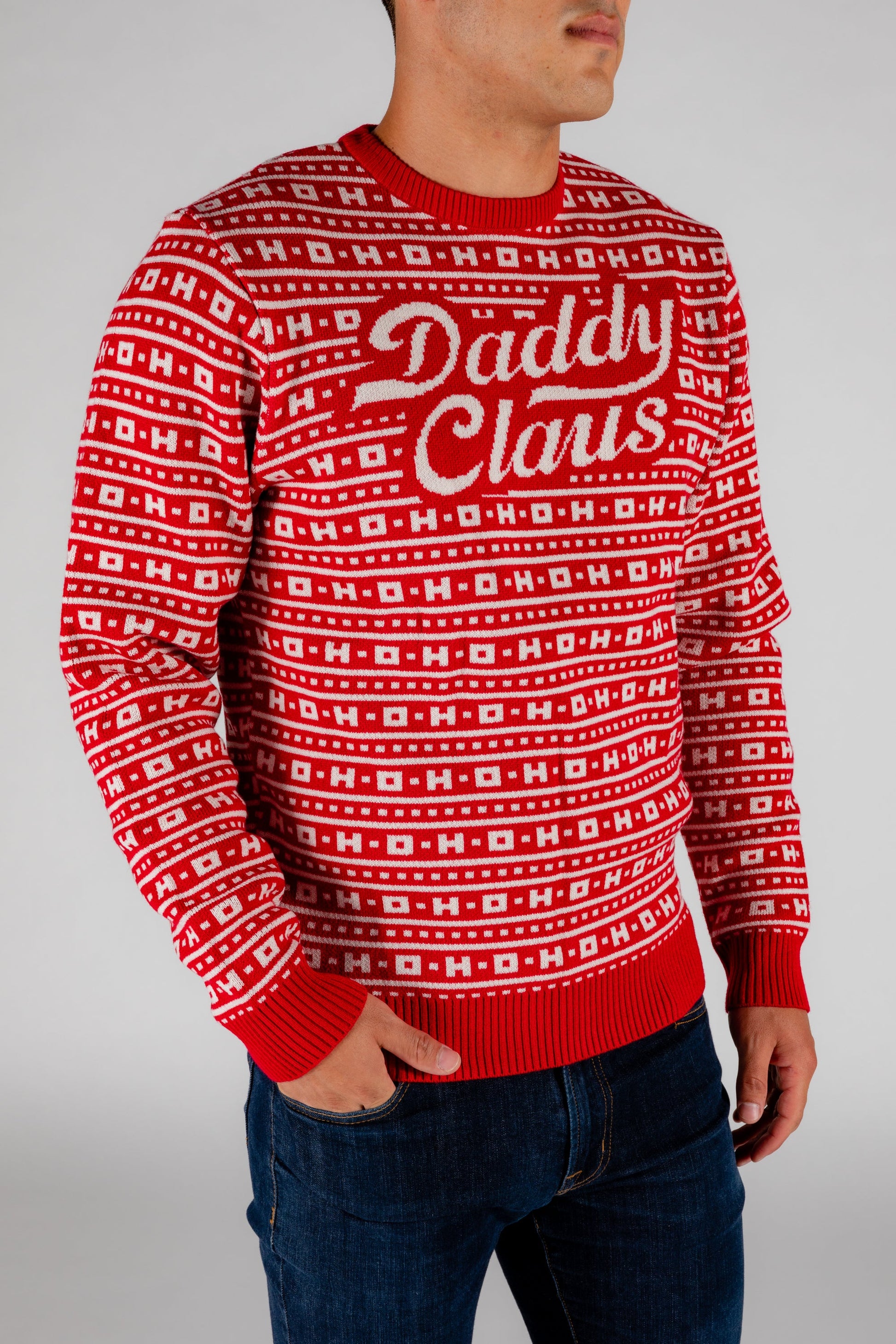  The Daddy Claus | Santa Ugly Christmas Sweater
