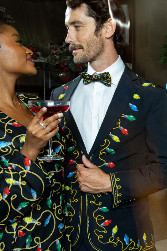  The Duke Of December | Christmas Lights Ugly Christmas Suit