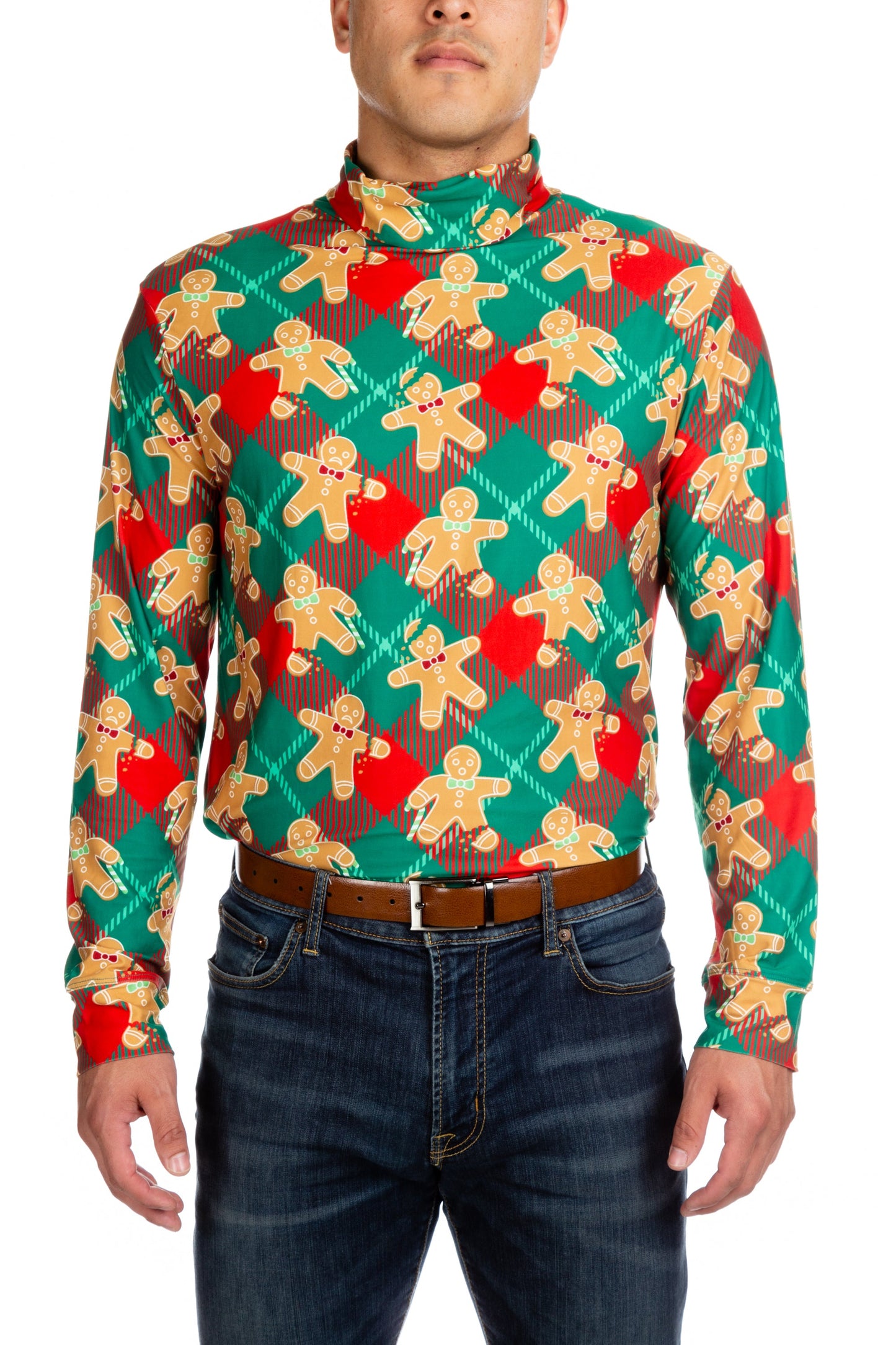  The Fit Of Rage | Christmas Gingerbread Turtleneck