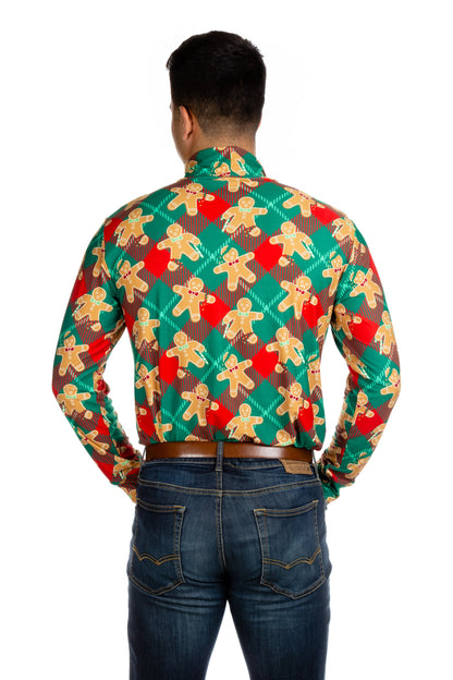  The Fit Of Rage | Christmas Gingerbread Turtleneck