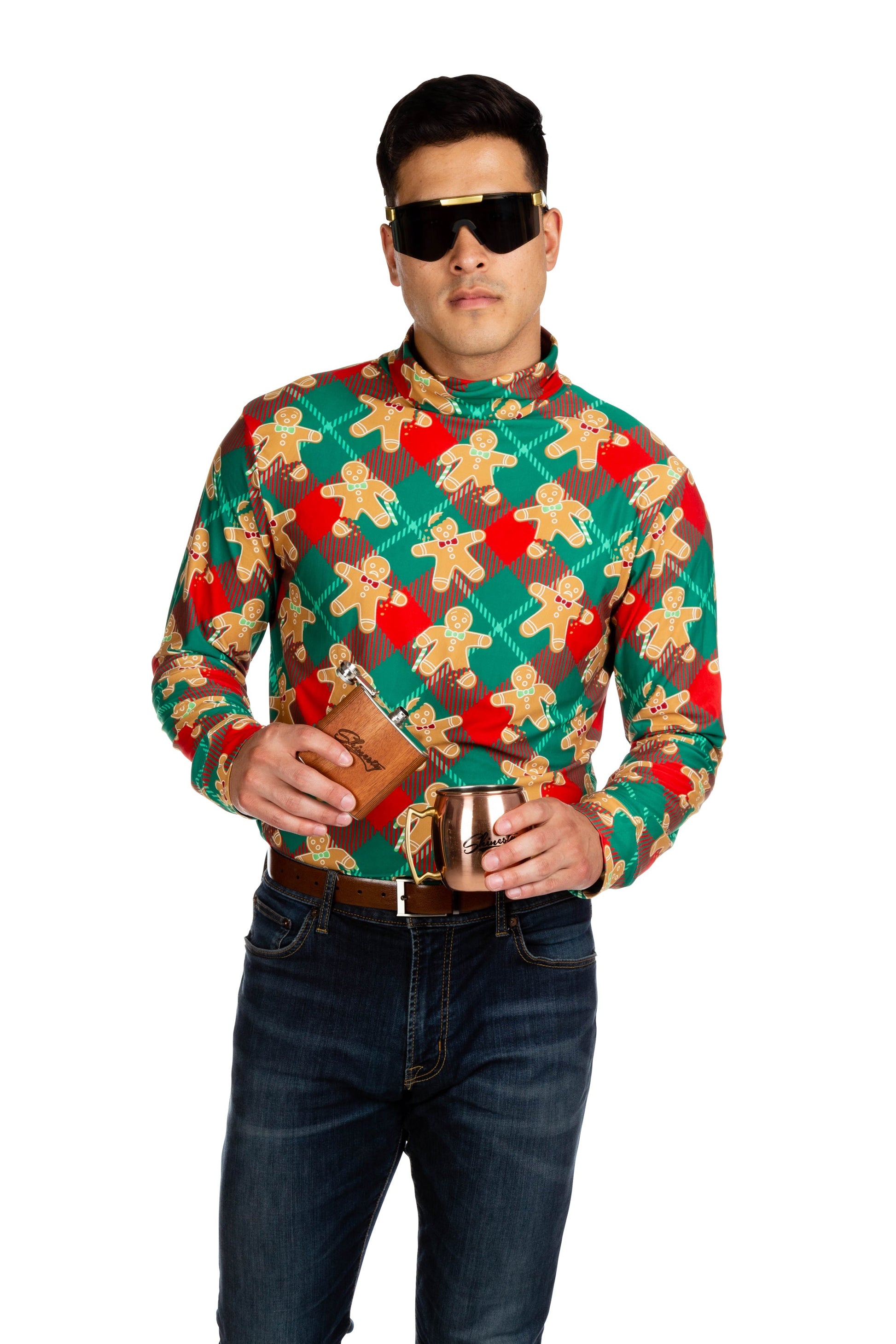  The Fit Of Rage | Christmas Gingerbread Turtleneck