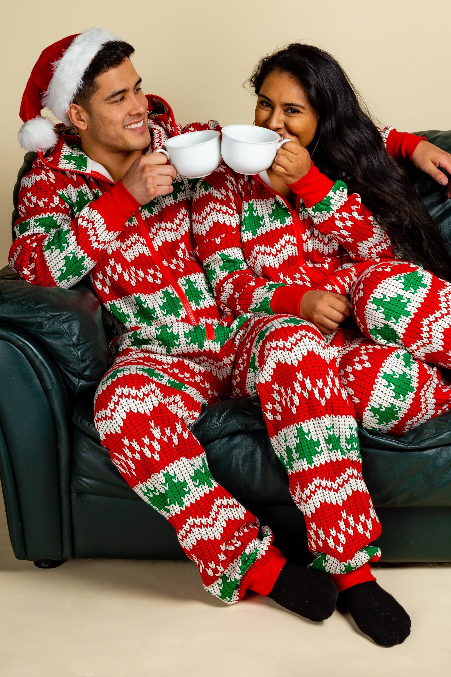  The Red Ryder | Knit Print Christmas Onesie