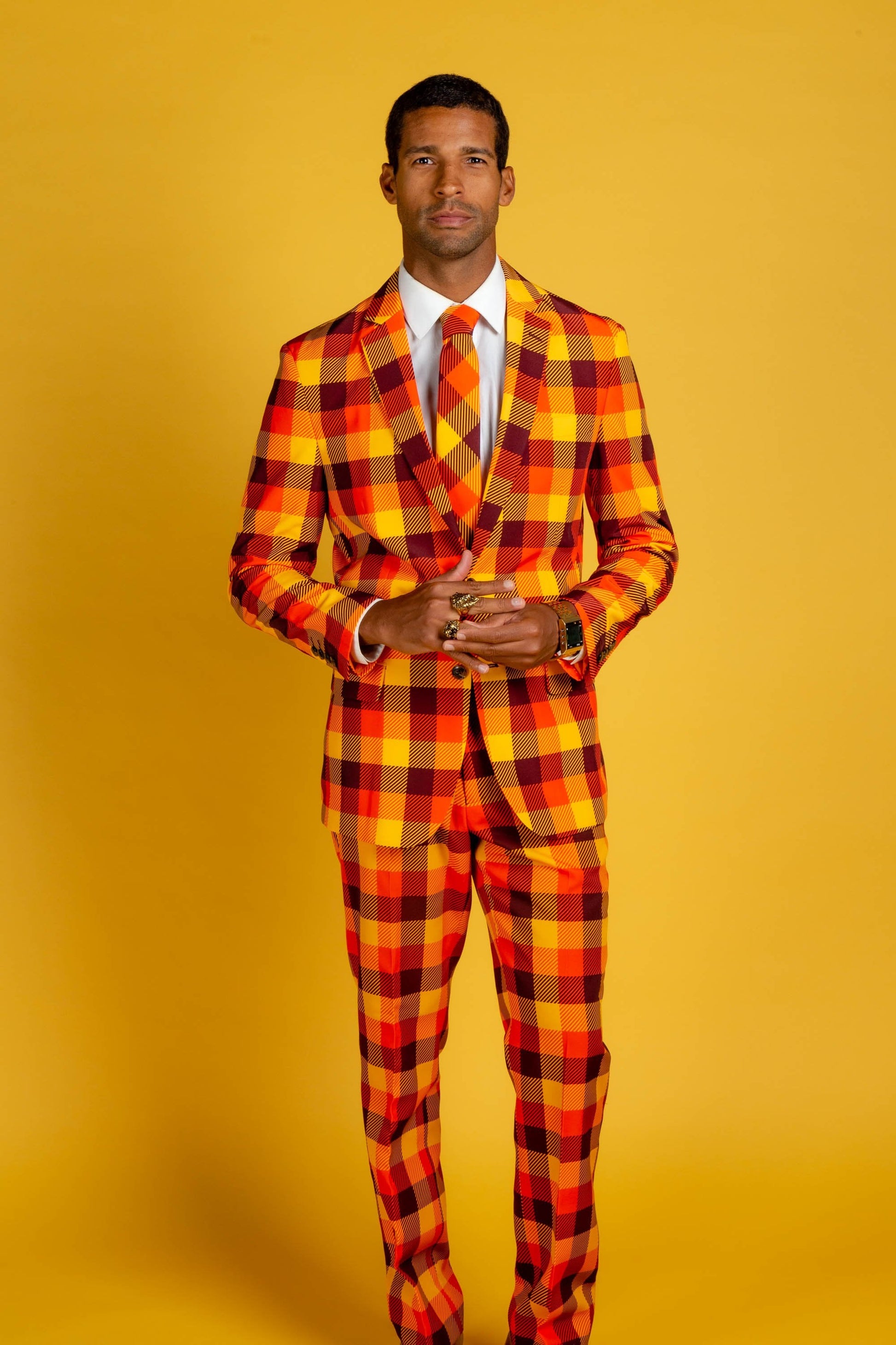  That 70s Suit | Thanksgiving Plaid Suit