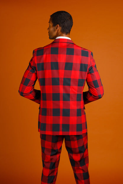  The Red & Black Lumberjack | Buffalo Check Suit