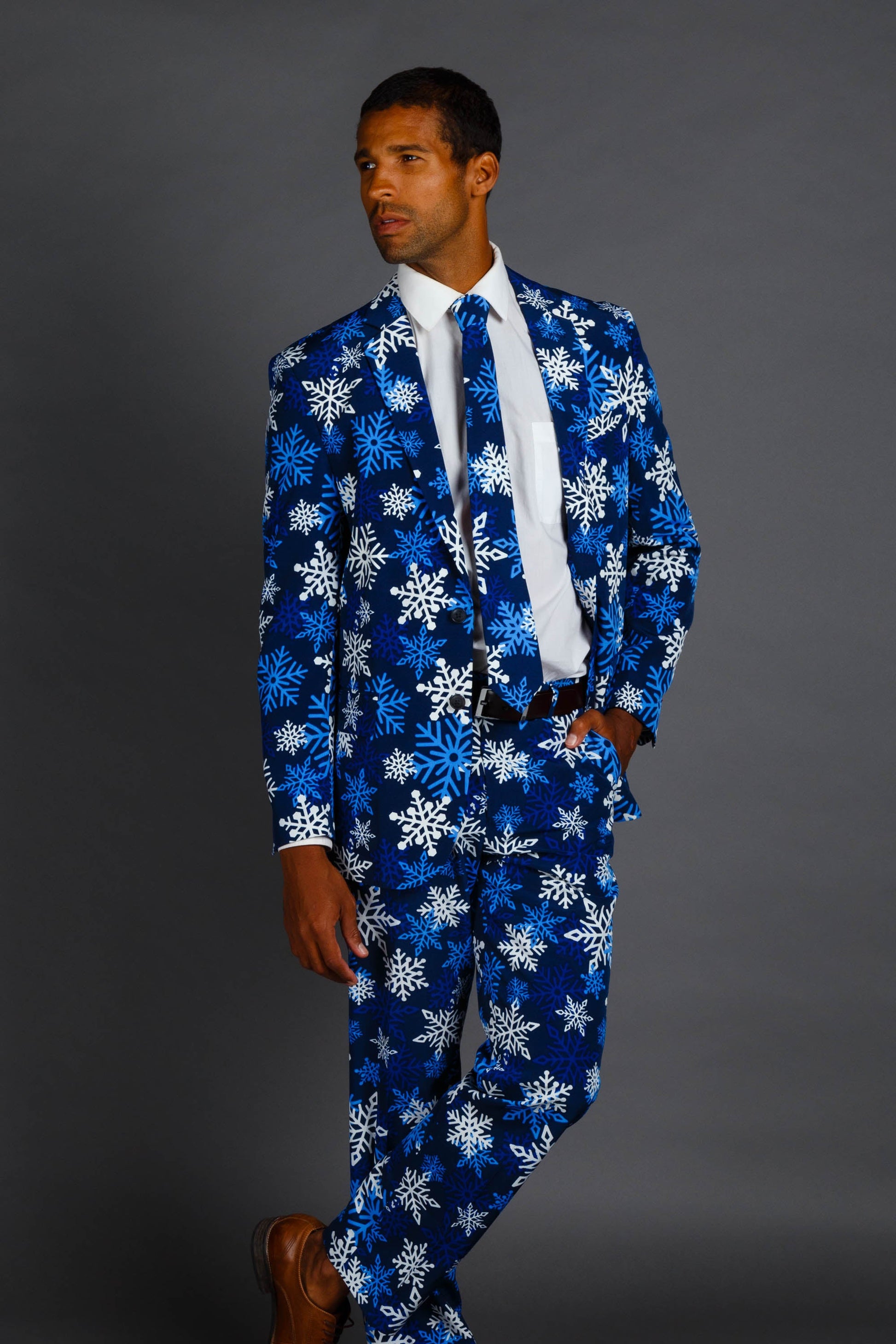  The Young Frosty | Snowflake Ugly Christmas Suit