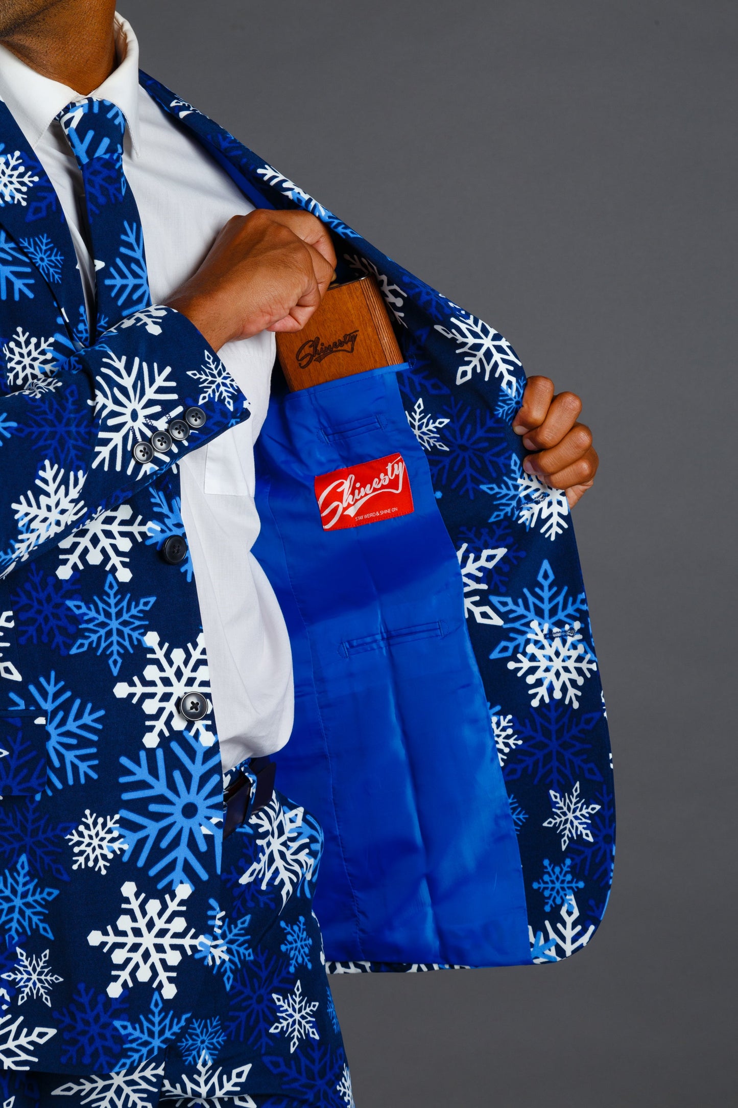  The Young Frosty | Snowflake Ugly Christmas Suit