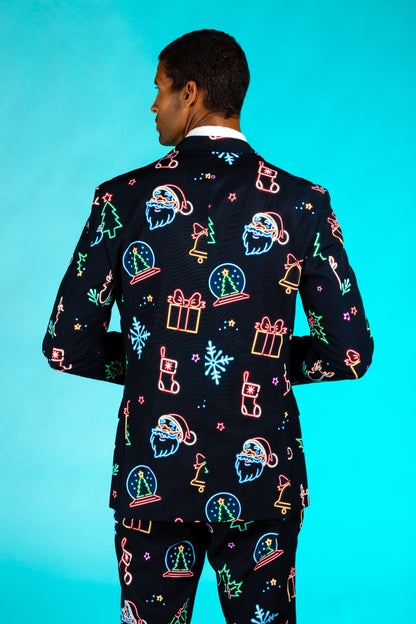  The Naughty Neon Noel | Neon Lights Christmas Suit