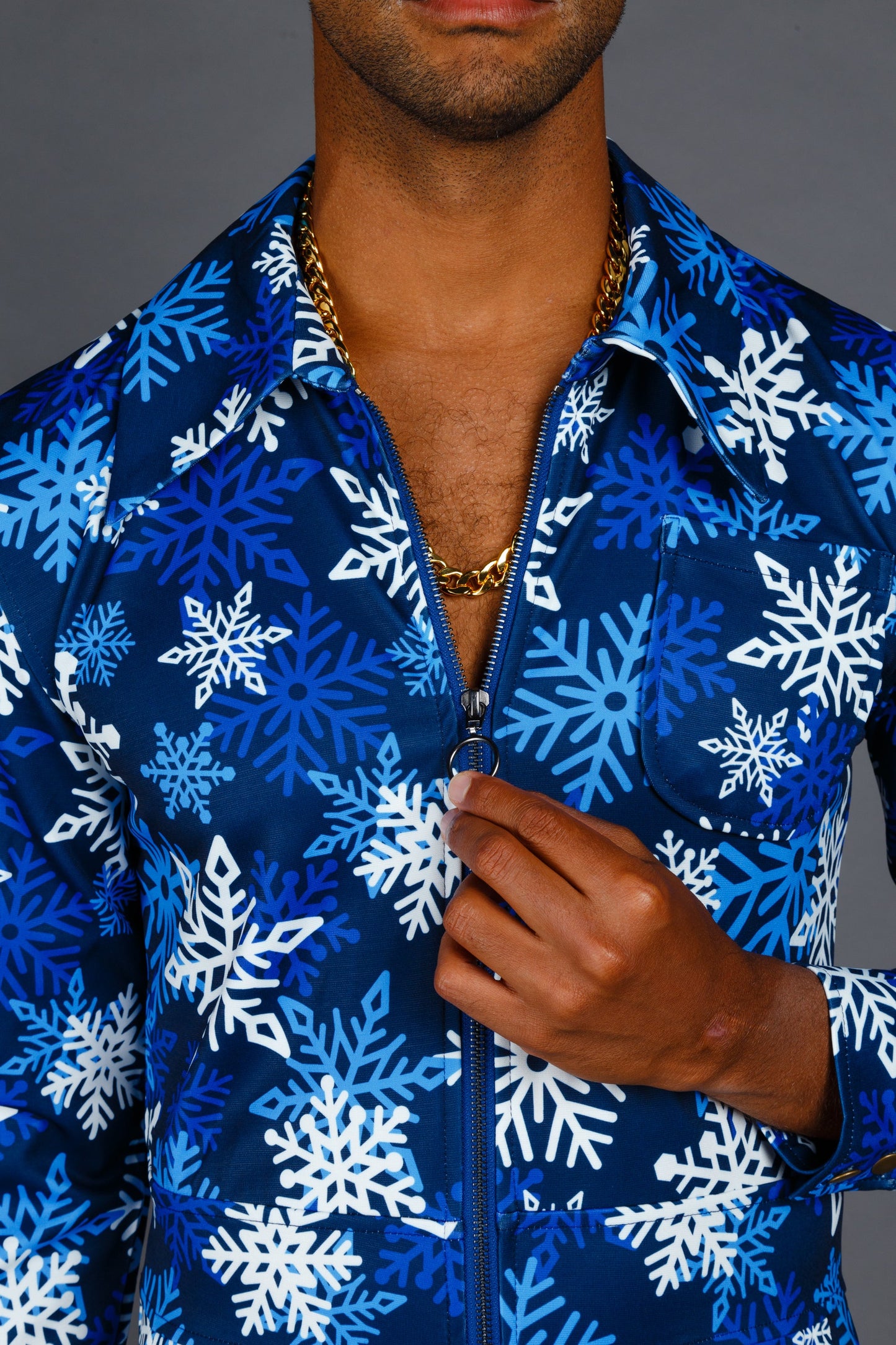  The Young Frosty | Snowflake Christmas Flight Suit