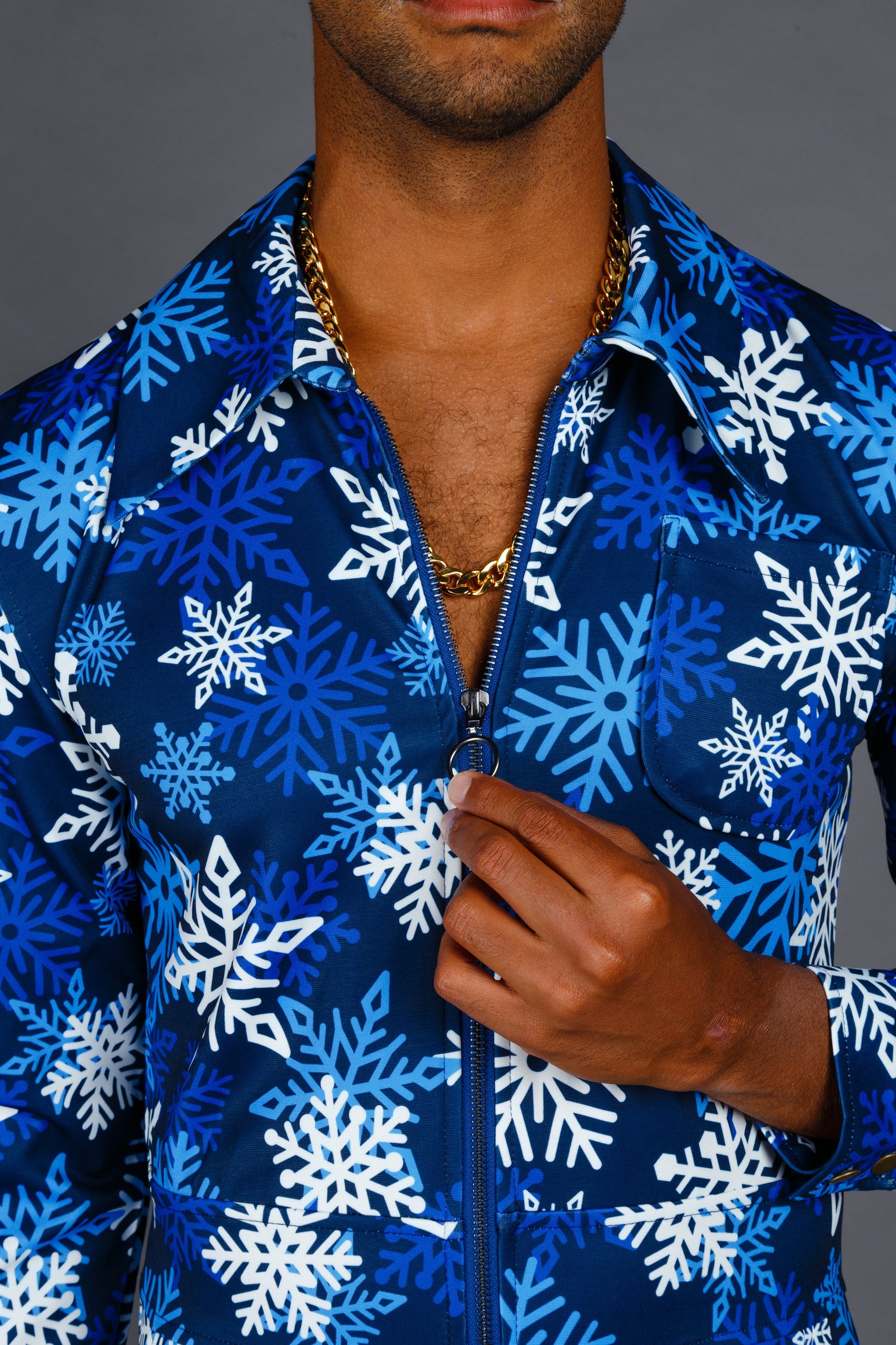  The Young Frosty | Snowflake Christmas Flight Suit