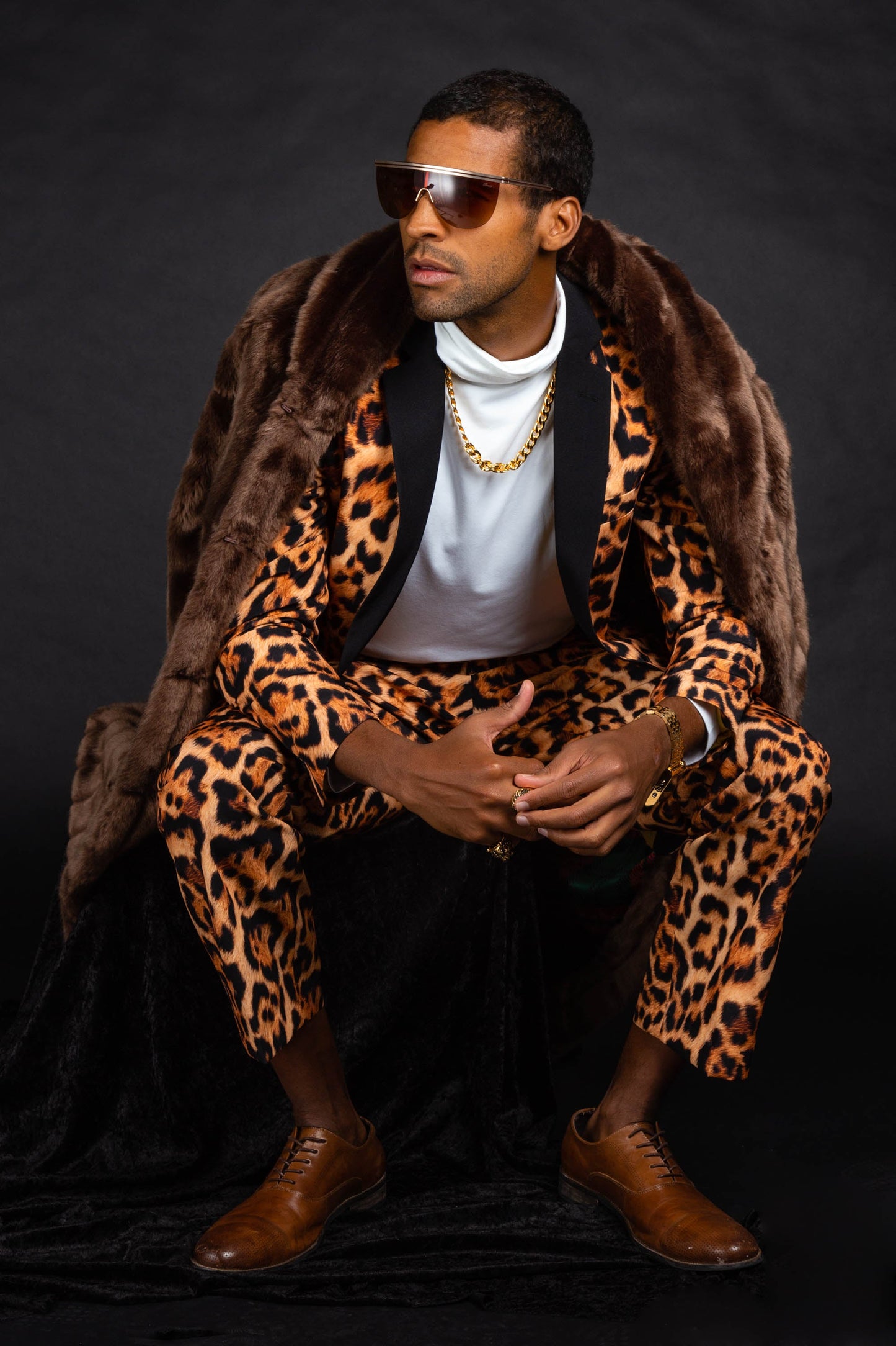  The Fastest Finishers | Leopard Print Suit