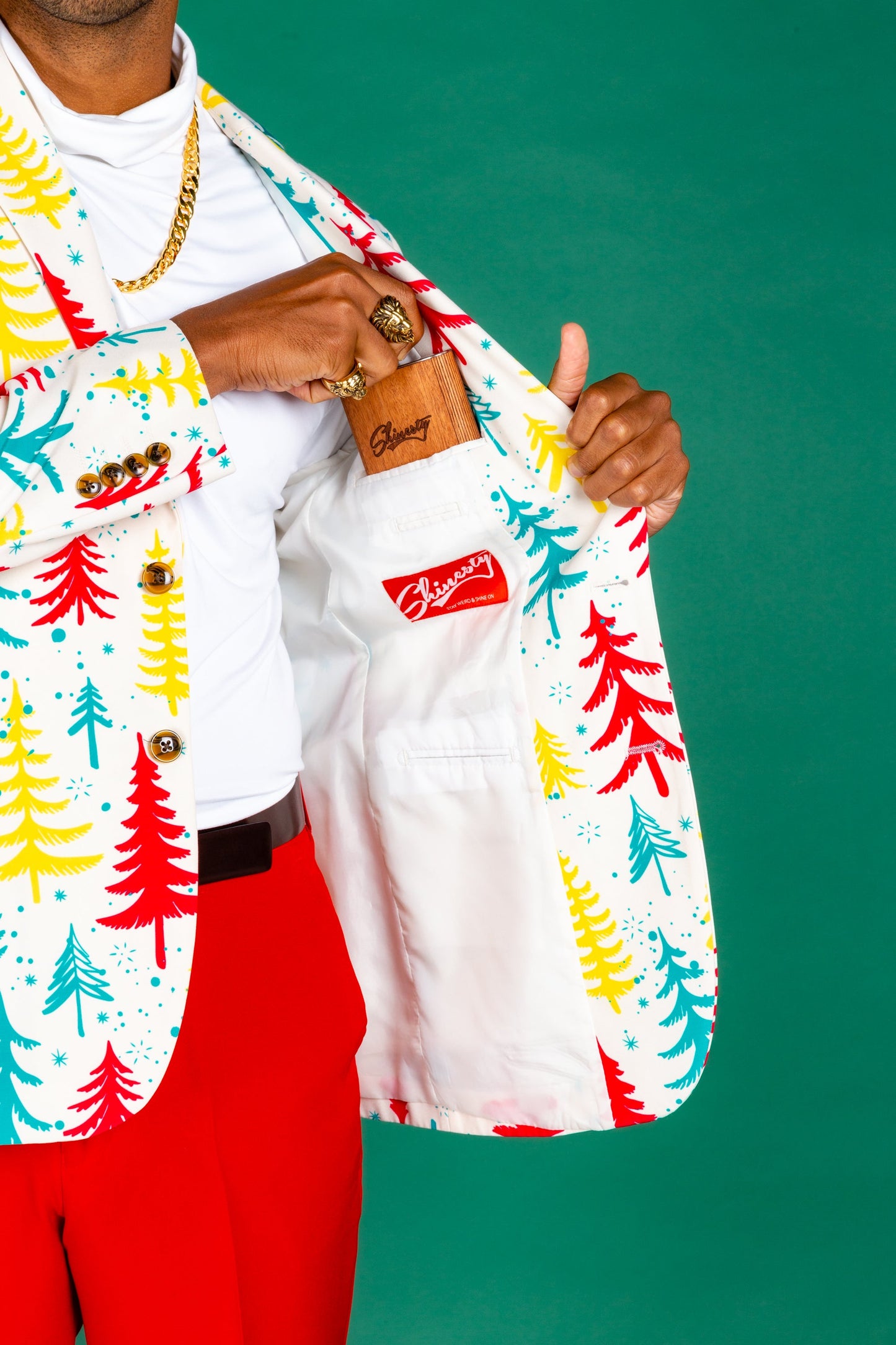 The Pine Tree Playboy | Christmas Tree Holiday Suit