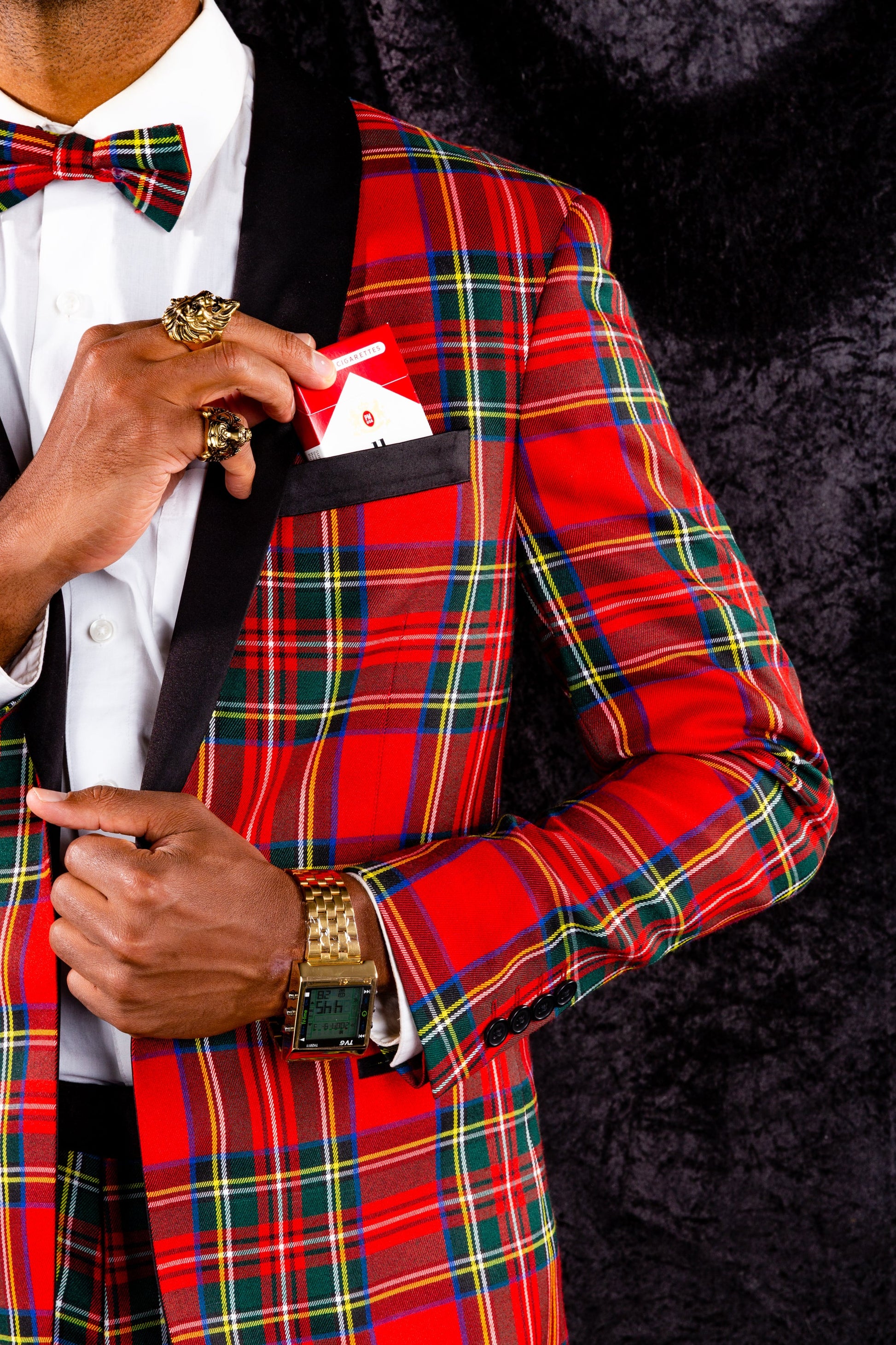  The Rockefeller | Tartan Plaid Tuxedo