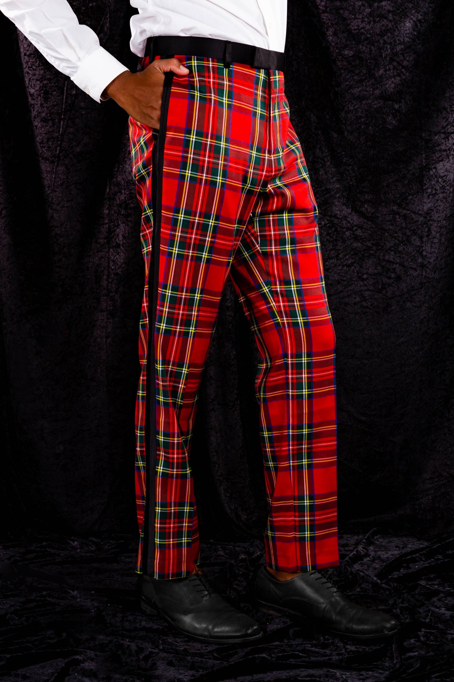  The Rockefeller | Tartan Plaid Suit Pants