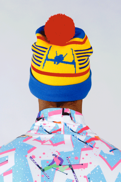  The Spread Eagle | Retro Ski Beanie