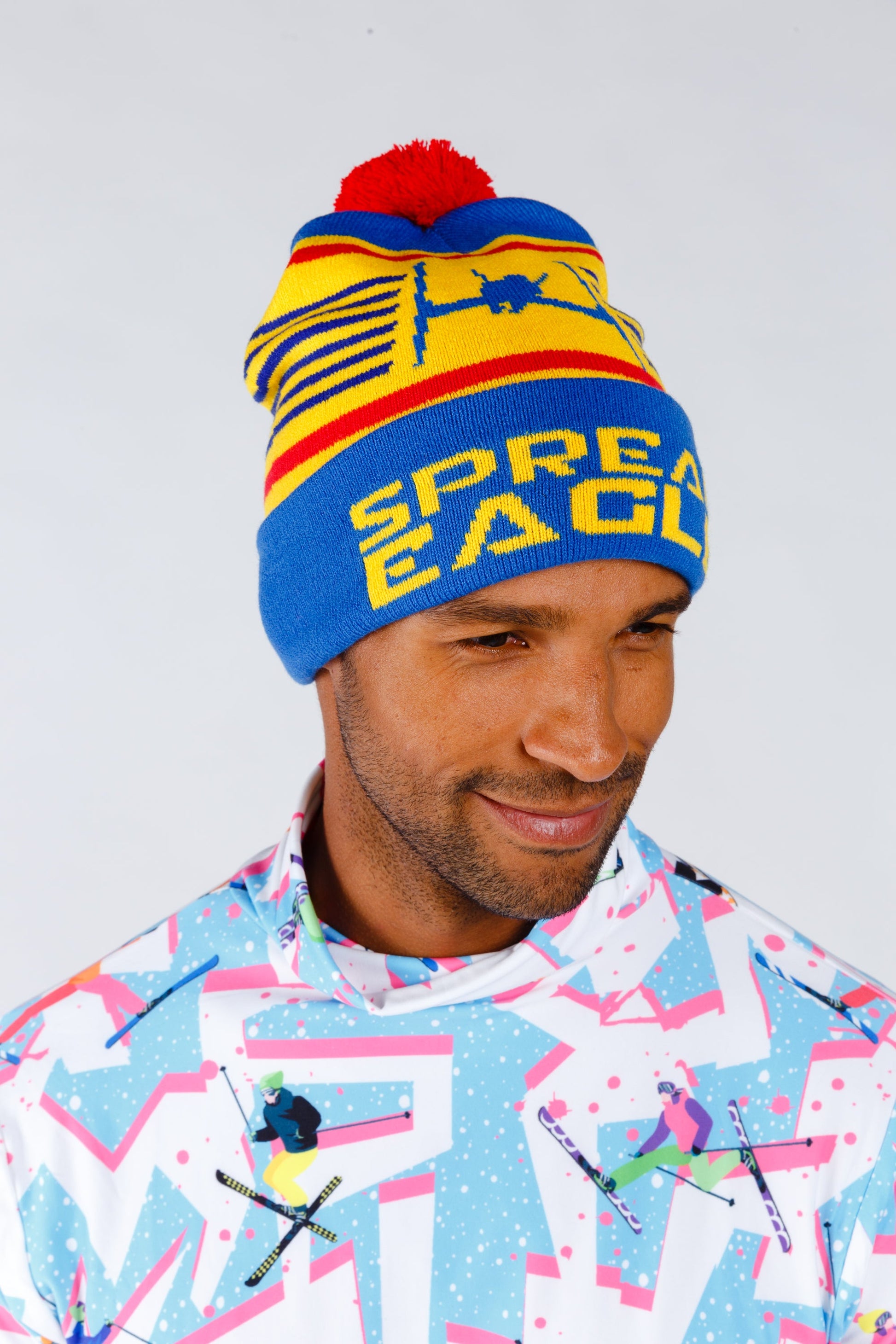  The Spread Eagle | Retro Ski Beanie