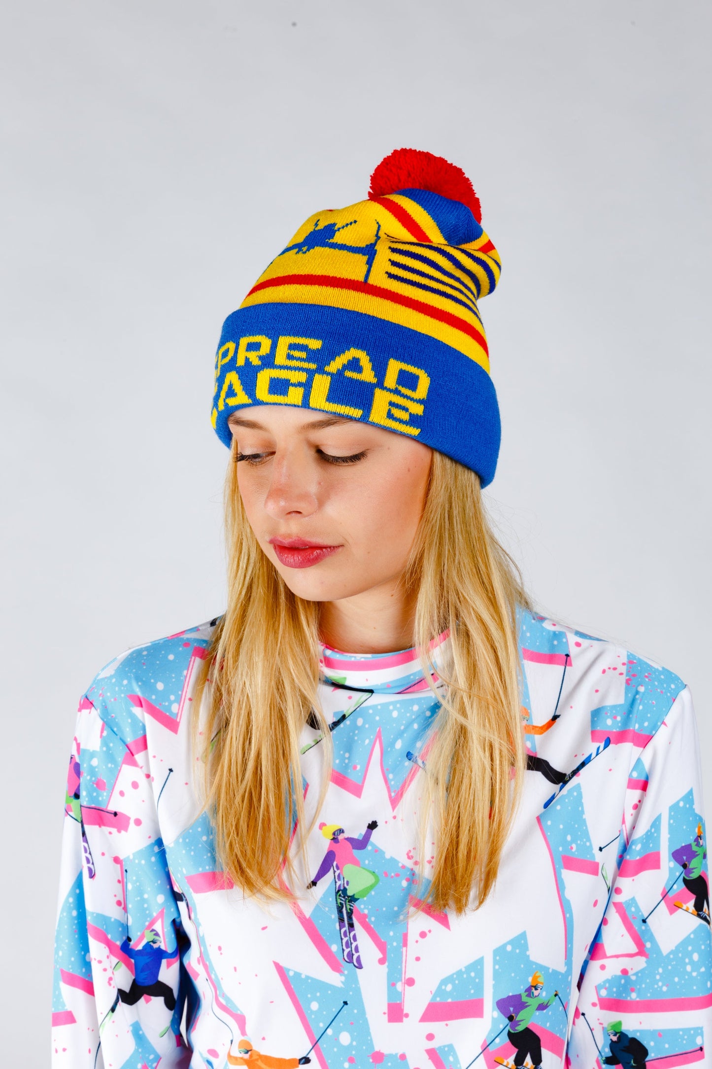  The Spread Eagle | Retro Ski Beanie