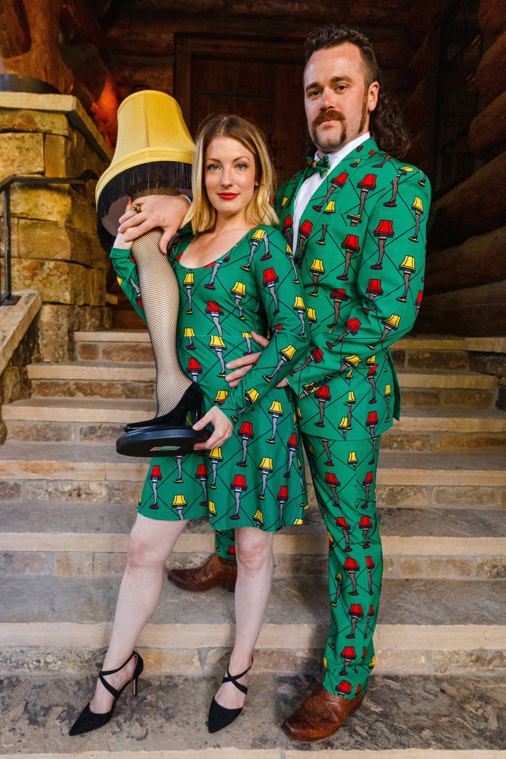  The Fragile | Leg Lamp Christmas Skater Dress