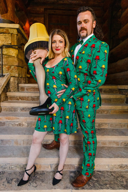  The Fragile | Leg Lamp Christmas Skater Dress