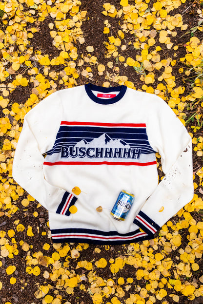  The Original Buschhhhh | Ugly Christmas Sweater