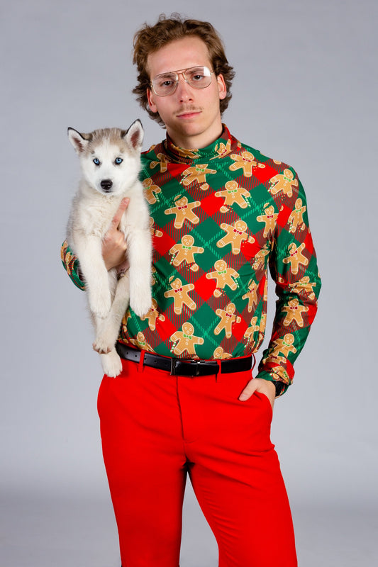 The Fit Of Rage | Christmas Gingerbread Turtleneck