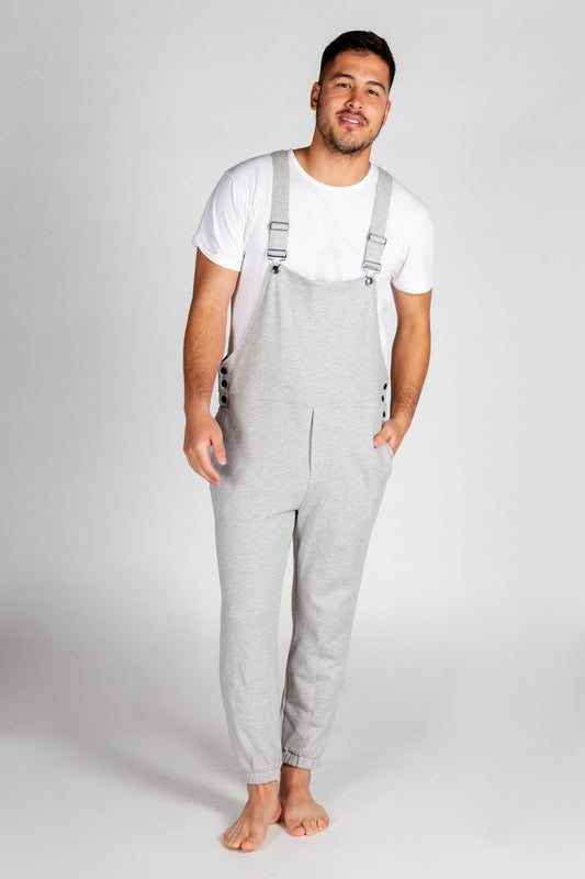  The Groutfit | Heather Grey Men's Pajamaralls®