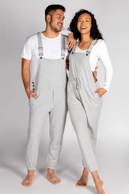  The Groutfit | Heather Grey Men's Pajamaralls®