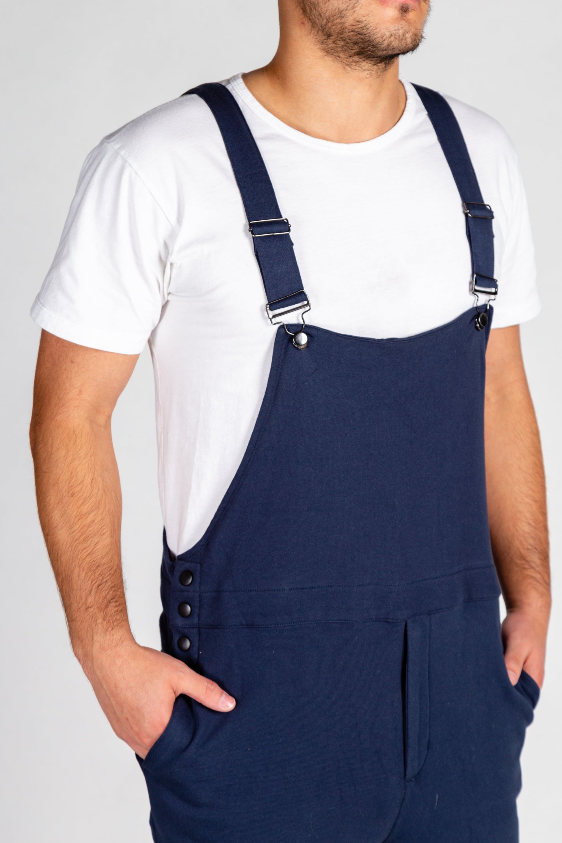  The Fuzzy Naval | Men's Navy Pajamaralls®