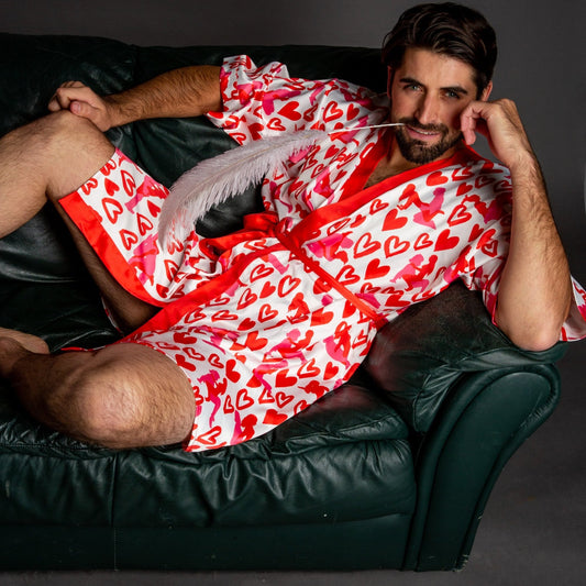  The Hot-Blooded Handbook | Valentine's Day Party Kimono