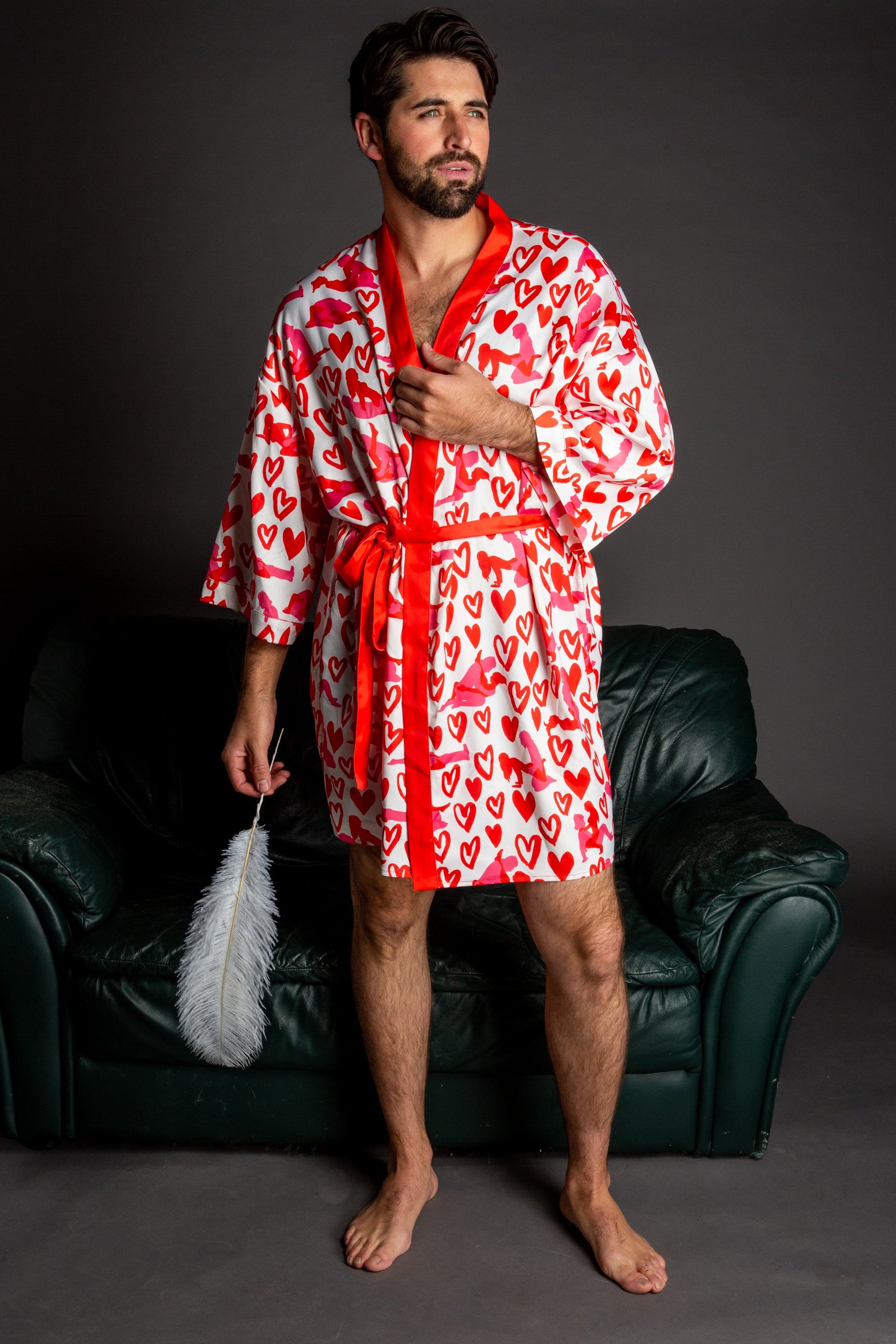  The Hot-Blooded Handbook | Valentine's Day Party Kimono