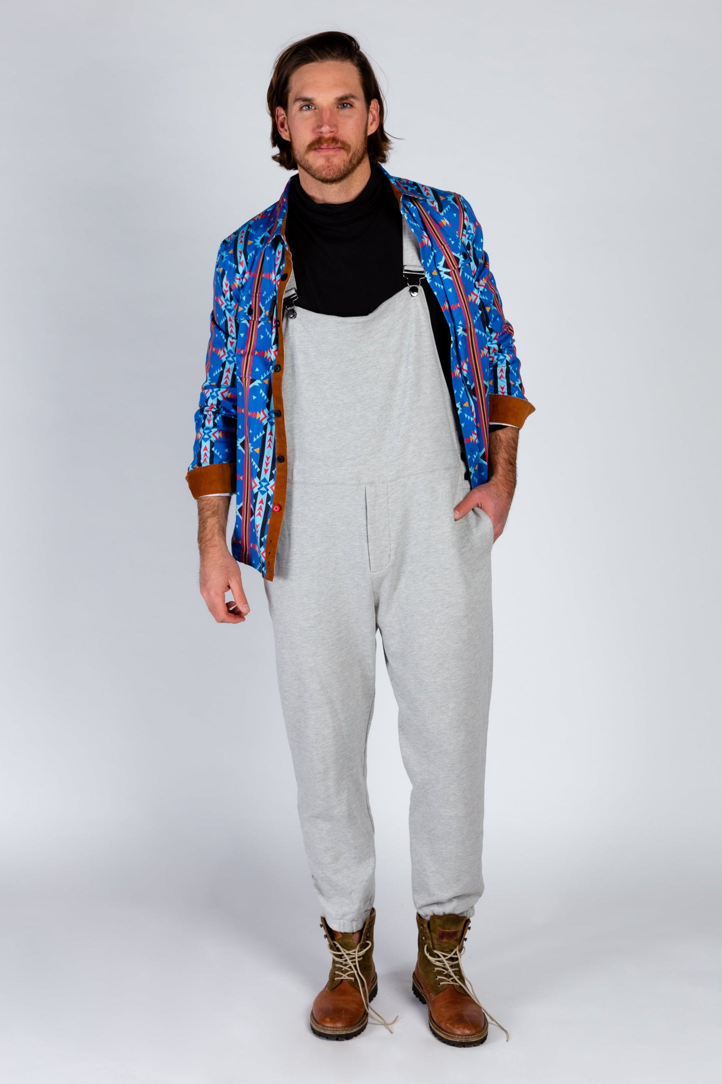 The Groutfit | Heather Grey Men's Pajamaralls®