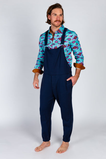  The Fuzzy Naval | Men's Navy Pajamaralls®