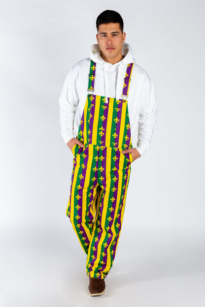  Beignets For Breakfast | Mardi Gras Overalls