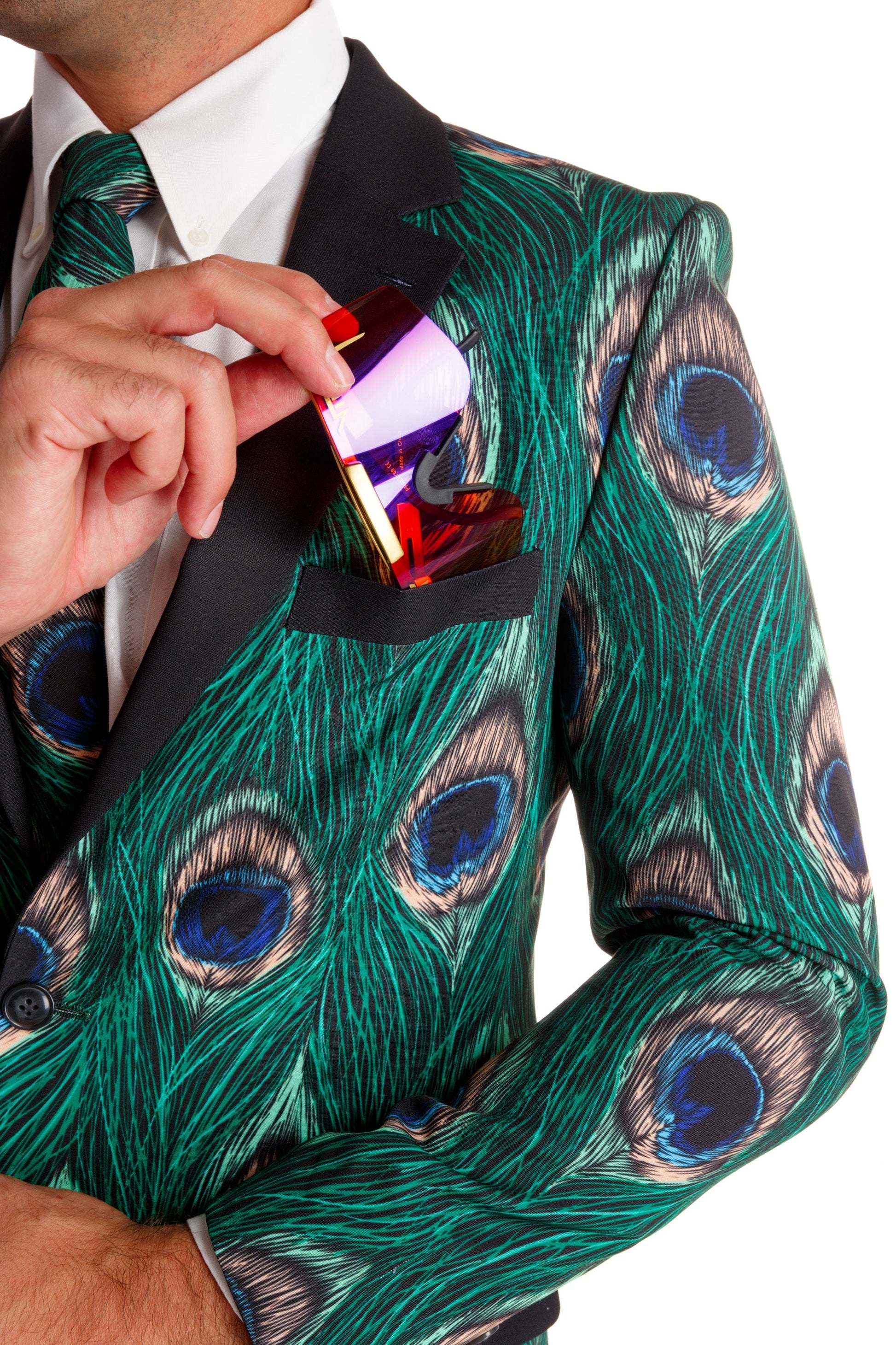  The Peacock Player | New Years Eve Party Suit