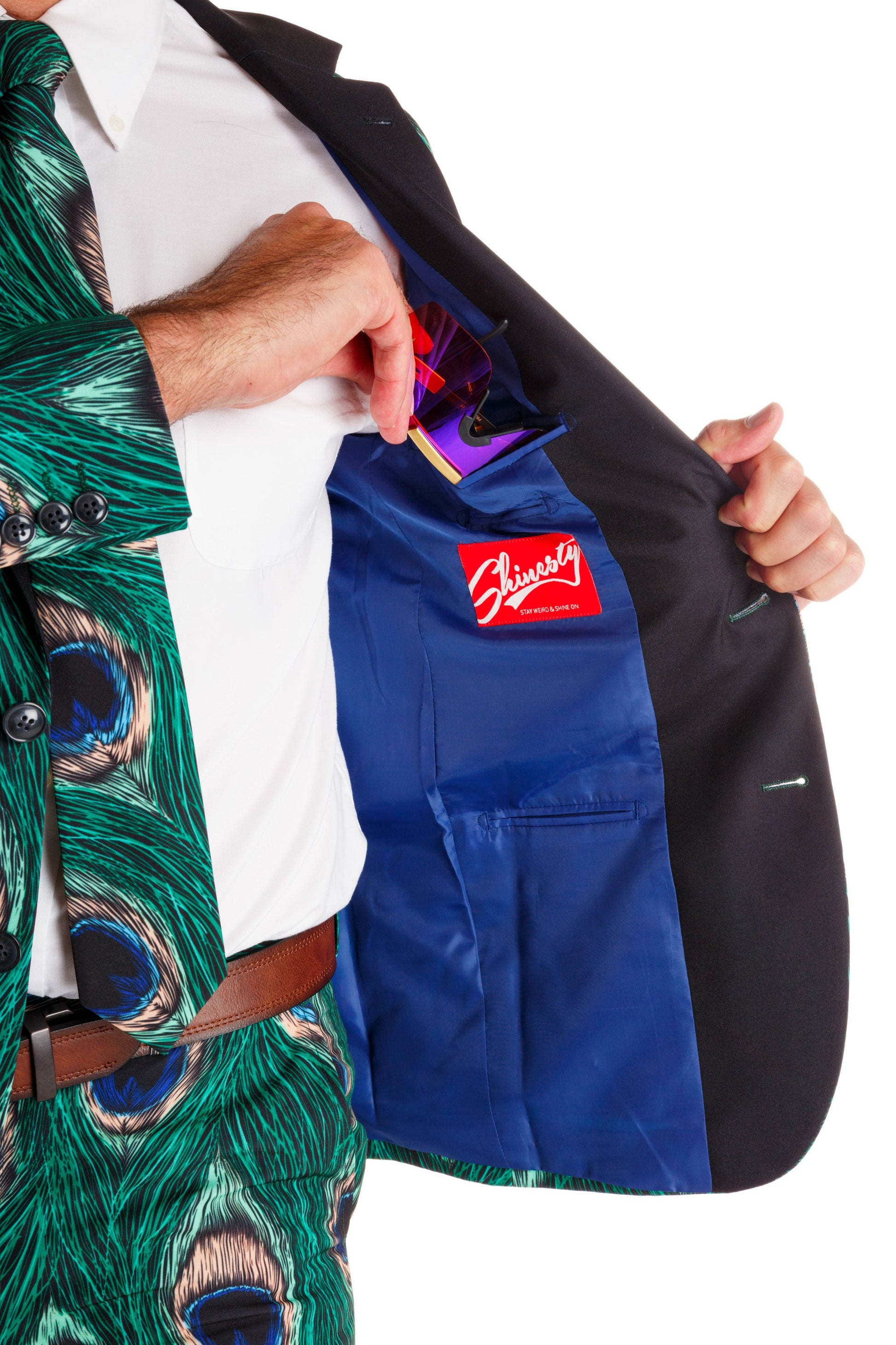  The Peacock Player | New Years Eve Party Suit