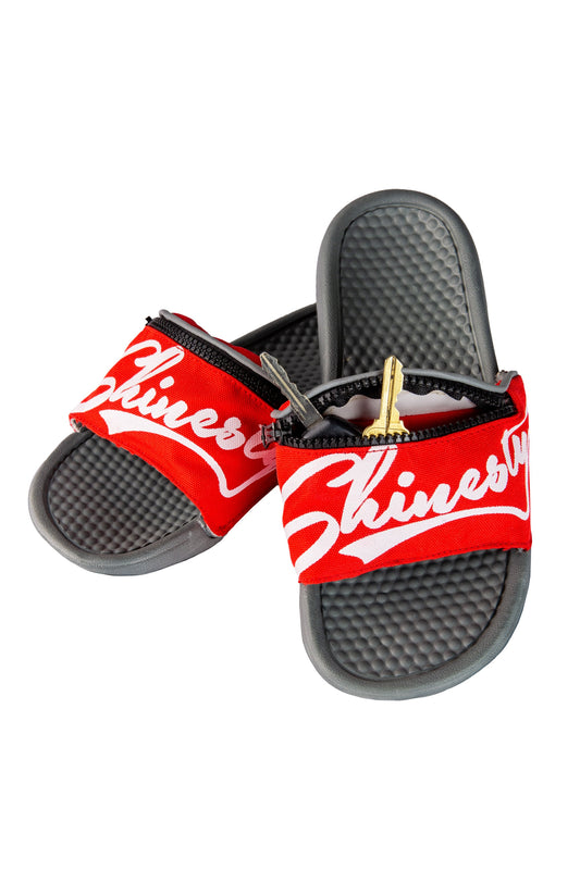  The Shiner Slips | Shinesty Fanny Pack Slippers
