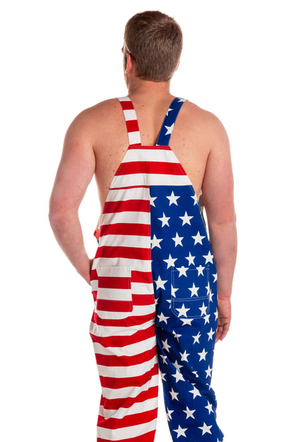  The Screamin Eagles | American Flag Overalls