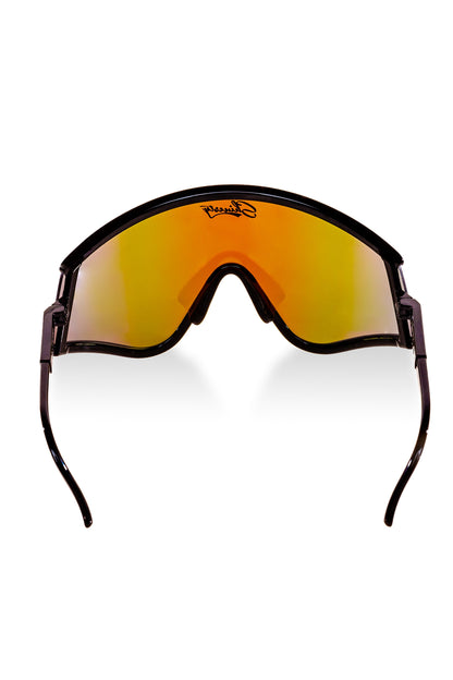  The Black Holes | Black Frame Machos Sunglasses