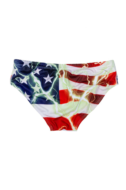  The Deciders | American Flag Eagle Swim Brief